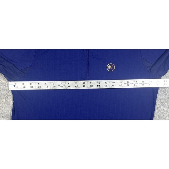 IBKUL Solid Long Sleeve Mock Neck Shirt Women’s L 1/4 Zip UPF 50 Seminole READ - Picture 8 of 10